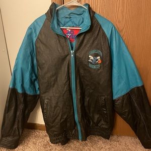 Charlotte Hornet vintage leather jacket